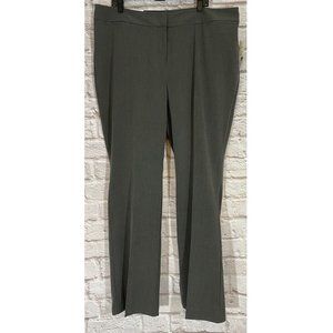 THE LIMITED 18W PANTS NEW $79 LEXIE BOOTCUT HIGH RISE CLASSIC RELAXED GRAY 8602